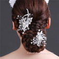 MYLOVE bridal crystal pearl hair clip wedding jewelry factory direct sale MLF092